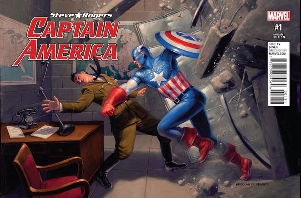 Captain America: Steve Rogers #1 (Captain America 75th Anniv Variant)
