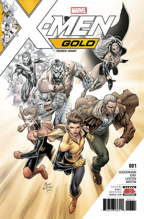 X-Men Gold #1 (Premiere Variant)