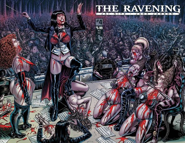Ravening #4 (Wrap Cover)