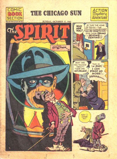 Spirit Section #10/17/1943 Comic