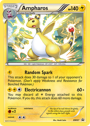 Ampharos (BW67) - BW Black Star Promos
