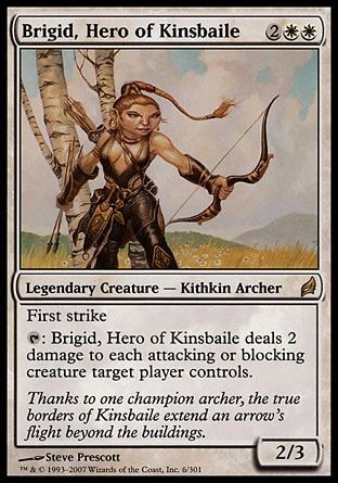 Brigid, Hero of Kinsbaile (Lorwyn) Trading Card