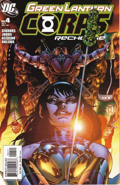 Green Lantern Corps: Recharge #4 Comic