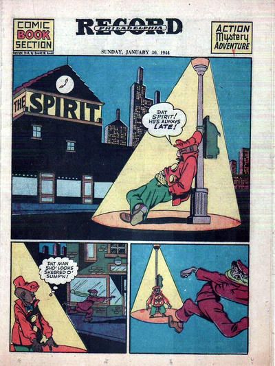 Spirit Section #1/30/1944 Comic