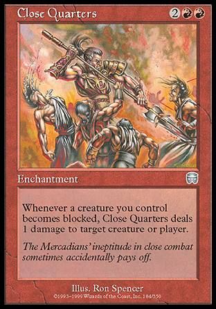 Close Quarters (Mercadian Masques) Trading Card