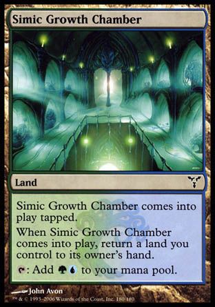 Simic Growth Chamber (Dissension) Trading Card