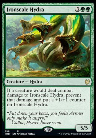 Ironscale Hydra (Theros Beyond Death) Trading Card