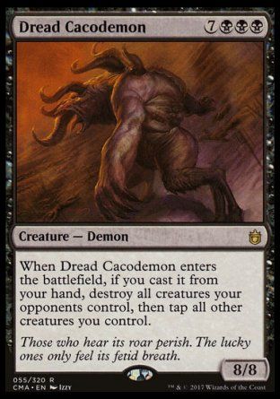 Dread Cacodemon (Commander Anthology) Trading Card