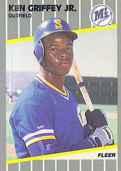 Ken Griffey Jr. 1989 Fleer Baseball #548 Sports Card