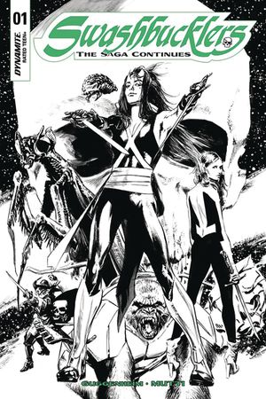 Swashbucklers Saga Continues #1 (Cover F 40 Copy Guice Cover)