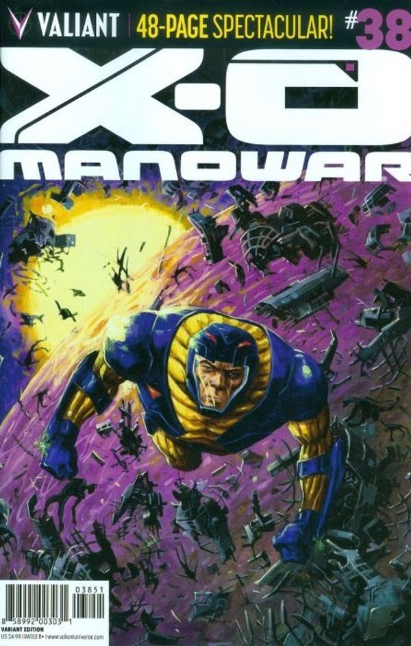 X-O Manowar #38 (Cover E 10 Copy Cover Fowler)