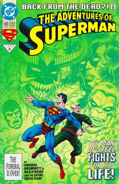 Adventures of Superman #500 Comic