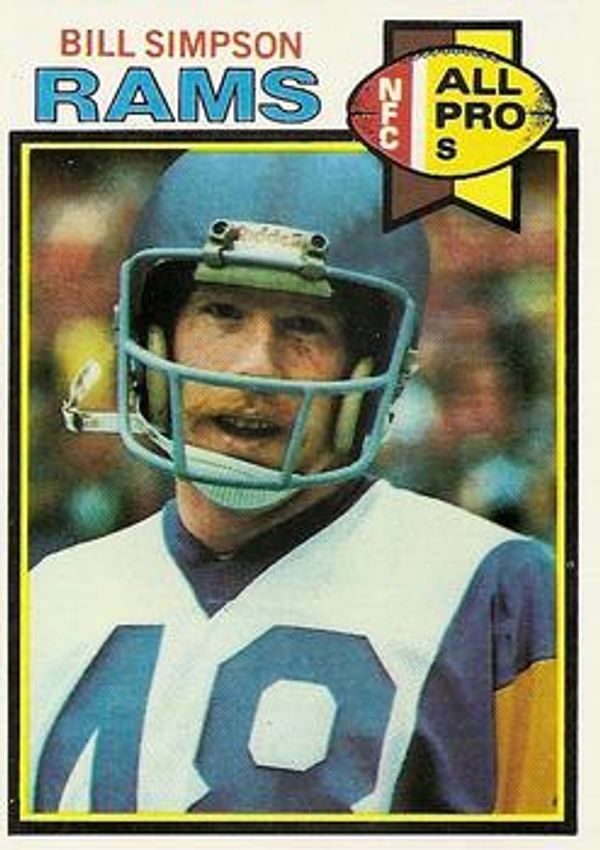 Bill Simpson 1979 Topps #312