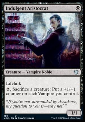 Indulgent Aristocrat (Innistrad Crimson Vow Commander Decks)