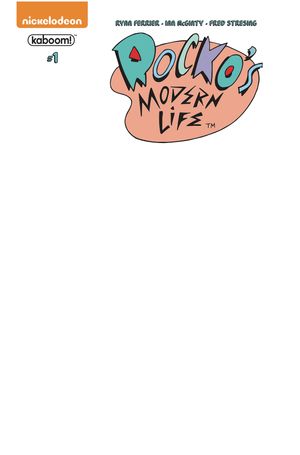 Rocko's Modern Life #1 (Sketch Blank Variant)
