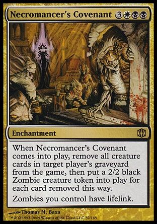 Necromancer's Covenant (Alara Reborn) Trading Card