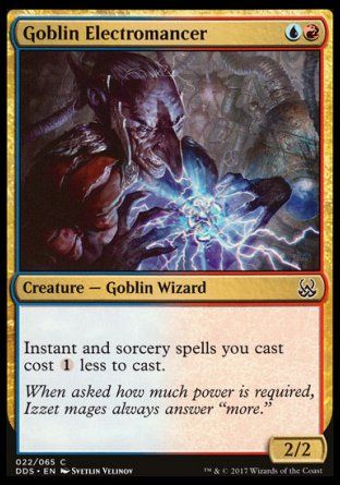 Goblin Electromancer (Mind vs. Might) Trading Card