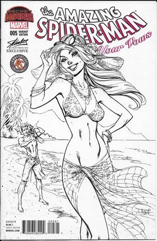 Amazing Spider-Man Renew Your Vows  #5 (Hawaii Comic Con B&W Exclusive Cover)