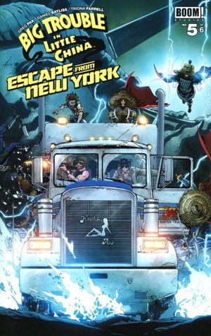 Big Trouble in Little China / Escape from New York #5 (Subscription Camuncoli Cover)