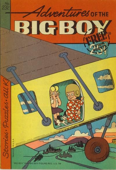 Adventures of Big Boy #232 Comic