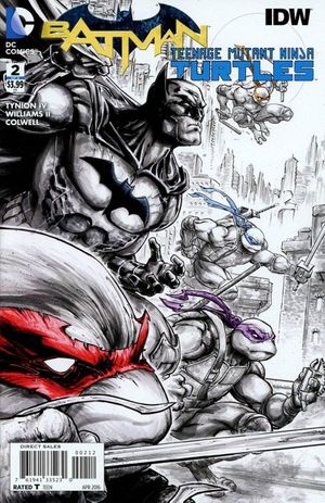 Batman Teenage Mutant Ninja Turtles #2 (2nd Printing)