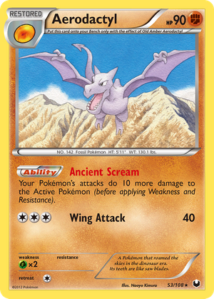 Aerodactyl (53/108) - Dark Explorers