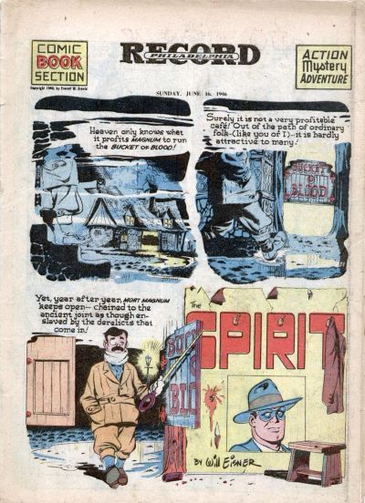 Spirit Section #6/16/1946 Comic