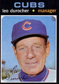  1969 Topps # 147 Leo Durocher Chicago Cubs (Baseball