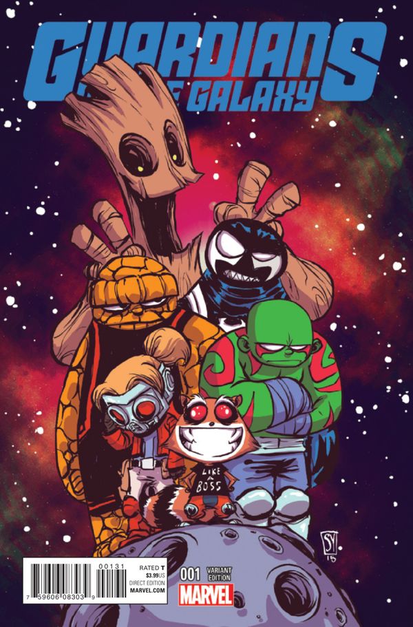 Guardians of the Galaxy #1 (Young Variant Cover)