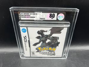 Pokemon White Version Nintendo DS VGA 80 FACTORY SEALED NEAR MINT WATA