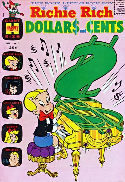 Richie Rich Dollars and Cents #7 Comic