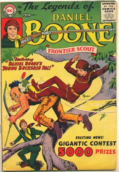 Legends of Daniel Boone, The #7 Comic