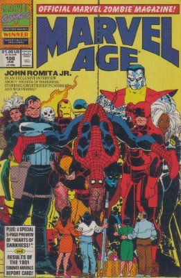 Marvel Age #108 Comic