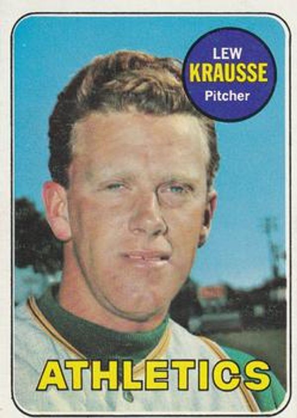 Lew Krausse 1969 Topps #23