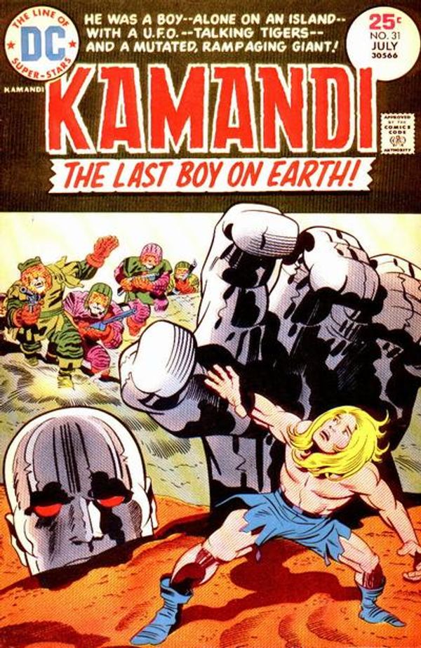 Kamandi, The Last Boy On Earth #31