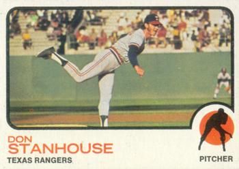 Don Stanhouse 1973 Topps #352 Sports Card