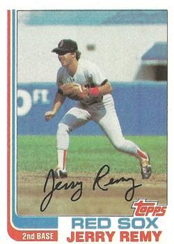 Jerry Remy 1984 Topps Signed Autographed Card #445 Boston Red Sox