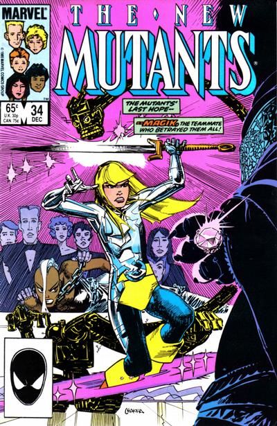 New Mutants #34 Comic