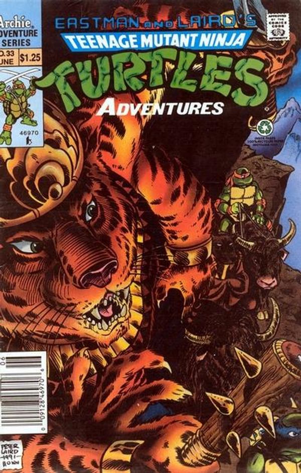 Teenage Mutant Ninja Turtles Adventures #33