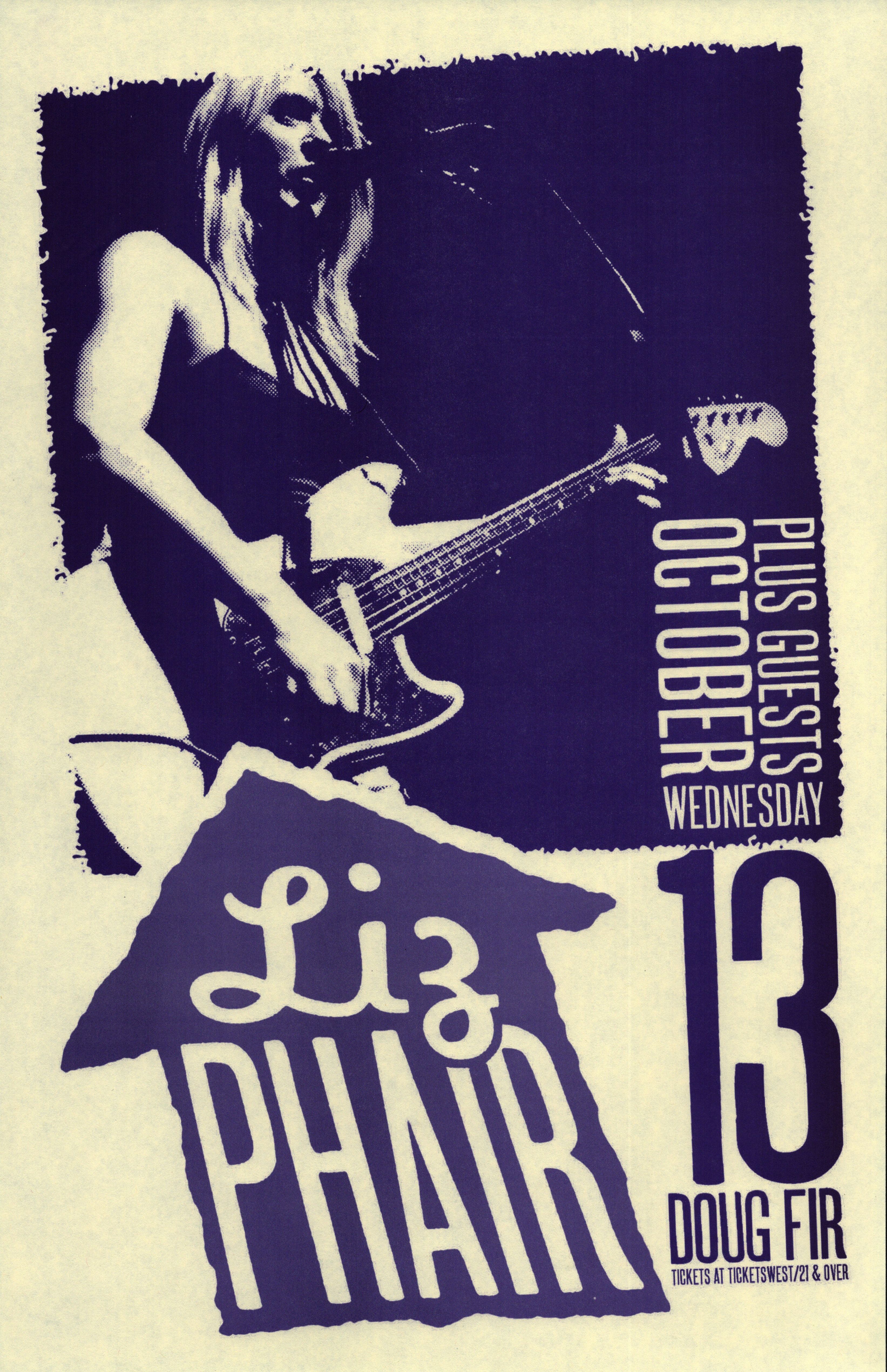 MXP-150.16 Liz Phair Doug Fir 2010 Concert Poster