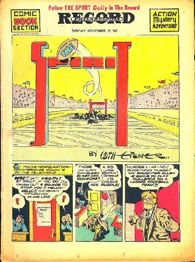 Spirit Section #11/23/1941 Comic