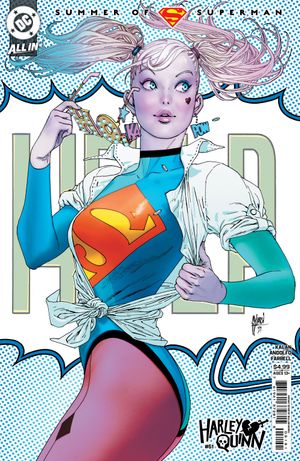 Harley Quinn #51 (Cvr D Guillem March Supersmash-Up Card Stock Variant)