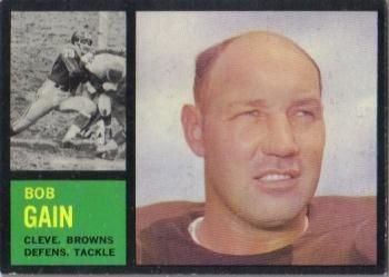Bob Gain 1962 Topps #33 Sports Card