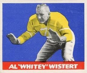 Al Wistert Sports Card