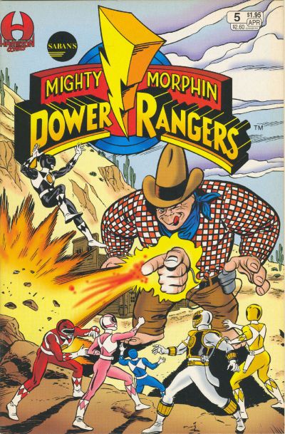 Saban's Mighty Morphin Power Rangers #5 Comic
