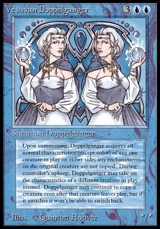 Vesuvan Doppelganger (Alpha) Trading Card