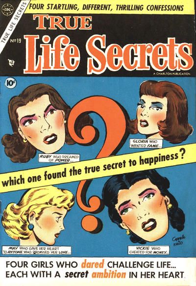 True Life Secrets #19 Comic