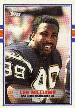 Lee Williams 1989 Topps #304 Sports Card