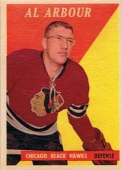 Al Arbour 1958 Topps #64 Sports Card