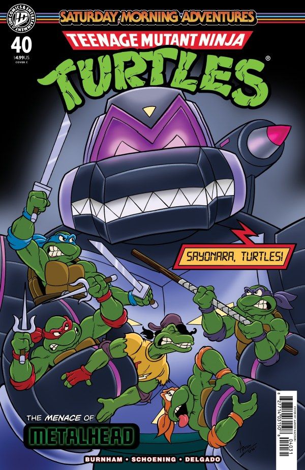 Teenage Mutant Ninja Turtles: Saturday Morning Adventures #40 (Cover C Aaron Hazouri Variant) Comic